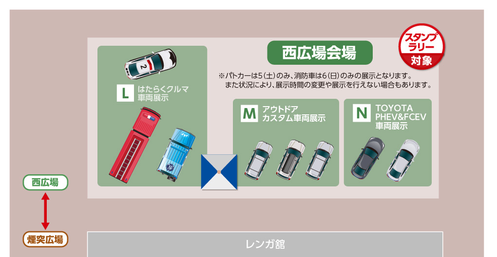 西広場イベント｜紹介イメージ