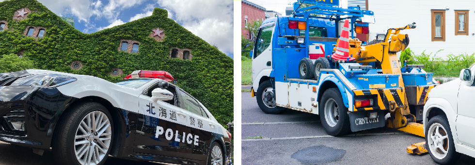 はたらくクルマ車両展示｜紹介イメージ