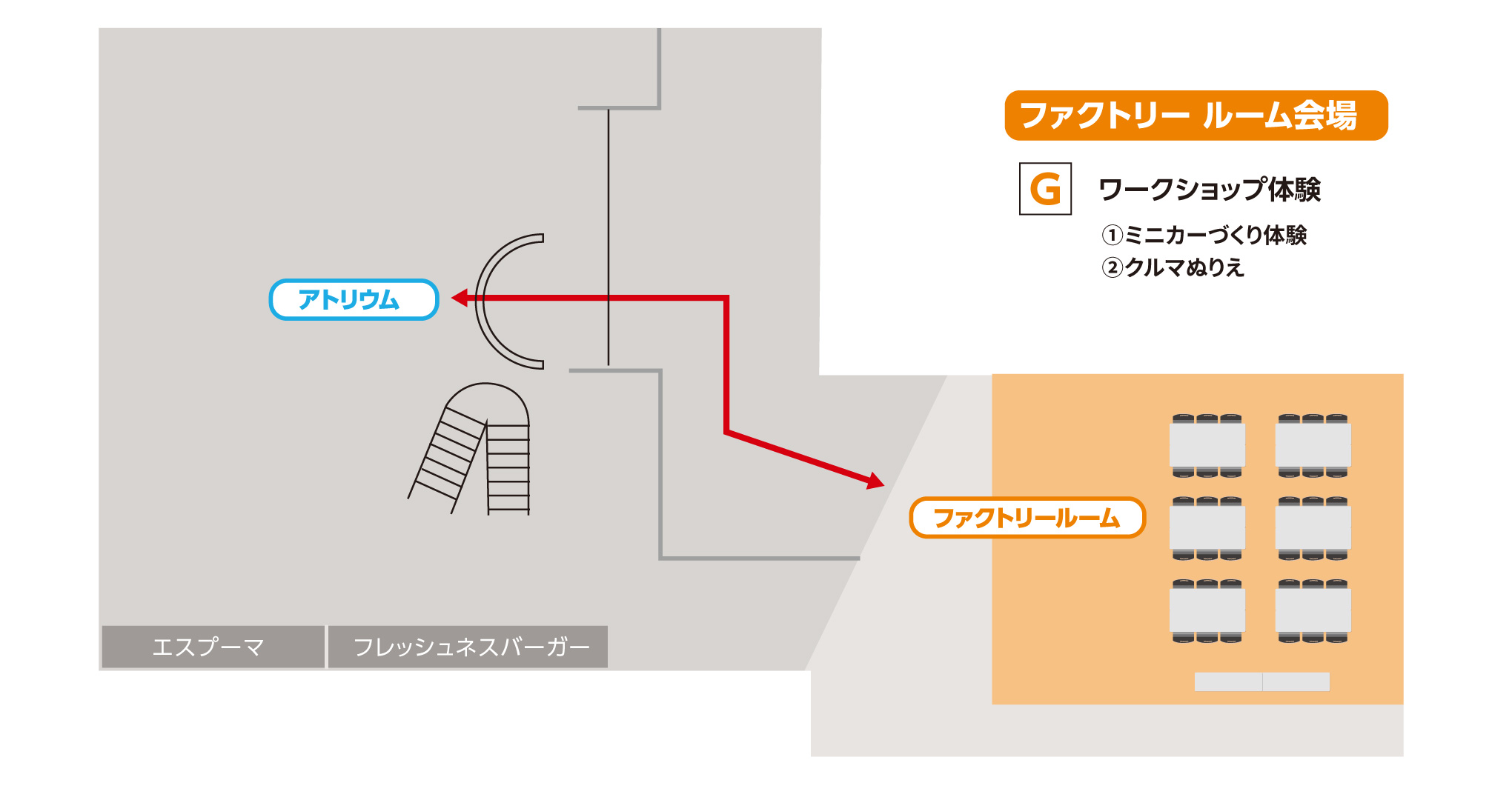 ファクトリールームイベント｜紹介イメージ