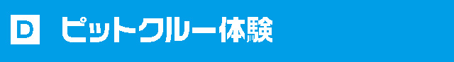 ピットクルー体験